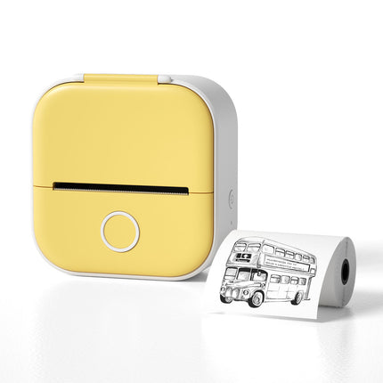 Portable Mini Thermal Label Printer Bluetooth Inkless Pocket Printer