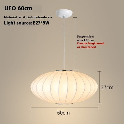 Fabric Dining Roomliving Room Chandelier Lantern Lamp
