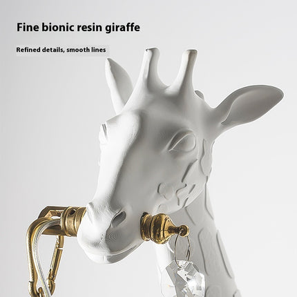 Giraffe Head Wall Lamp – Creative Resin Glass Lighting | Ikeame