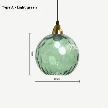 Modern Water-Wave Glass Ball Chandelier – Nordic Style | 10 Colours