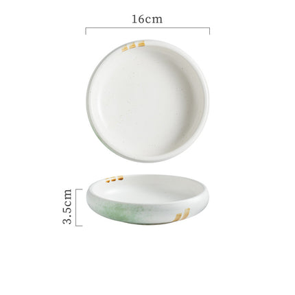 Small Dish Seasoning Ceramic Circular