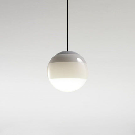 Nordic Minimalist Glass Sphere Pendant Light – Colourful Gradient Chandelier