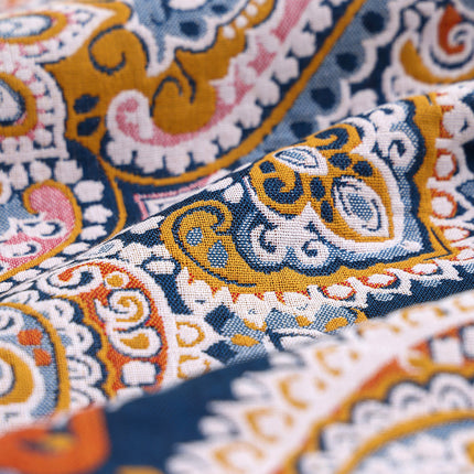 Cotton Gauze Quilt – Mandala Plant & Flower 3-Piece Bedding | Ikeame