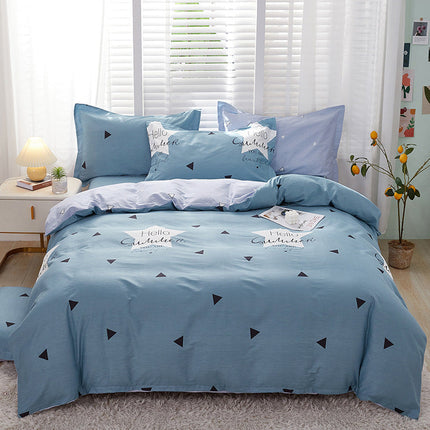 Household bedding student single minimalist style quilt cover sheets – Trendy & Practical for Daily Living