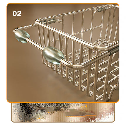 Stainless Steel Telescopic Sink Drying Rack 🧽 – 6 Sizes