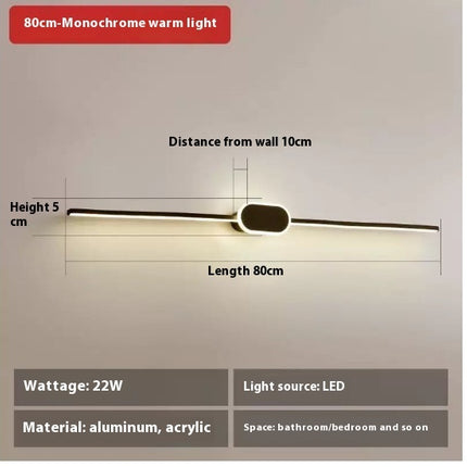 Mirror Front Bathroom Mirror Cabinet Dedicated Makeup Light Led Dressing Lamp
