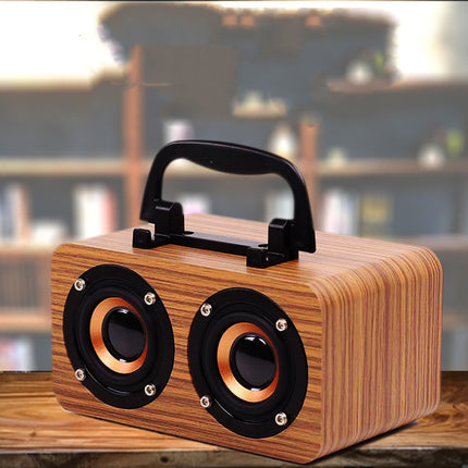 Wooden Bluetooth Speaker – Portable Indoor/Outdoor Wireless Sound | Ikeame
