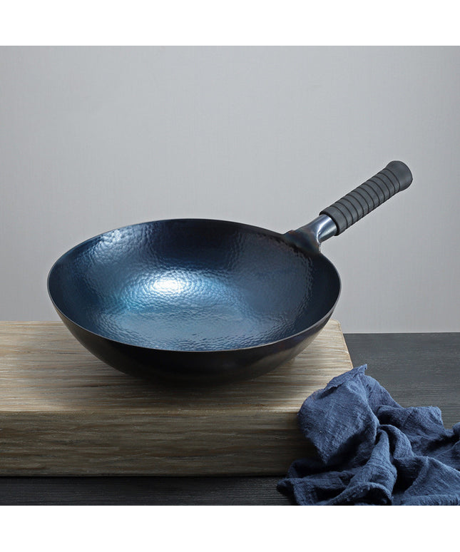 One-Piece Iron Wok – Non-Stick Uncoated Frying Pan | Ikeame
