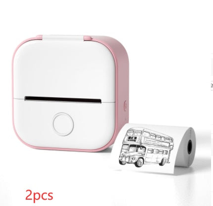 Portable Mini Thermal Label Printer Bluetooth Inkless Pocket Printer
