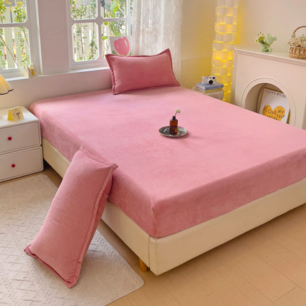 Milk Fibre Fitted Sheet | Soft Cooling Bed Sheet