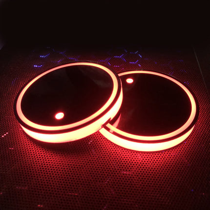 LED Light Up Coasters | Rechargeable Drink Coaster Set