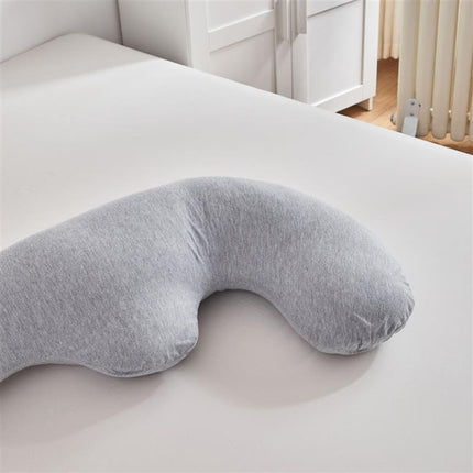 Pregnancy Belly & Waist Support Pillow – Side Sleeping Grey | Ikeame