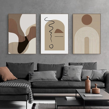Living room sofa background wall decorative painting mural – Trendy & Practical for Daily Living