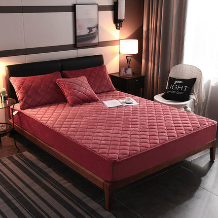 Crystal velvet thickened bedspread simmons mattress cover bedspread – Trendy & Practical for Daily Living
