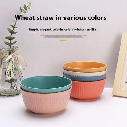 Wheat Straw Dinnerware Set | Eco Friendly Plates Bowls Cups