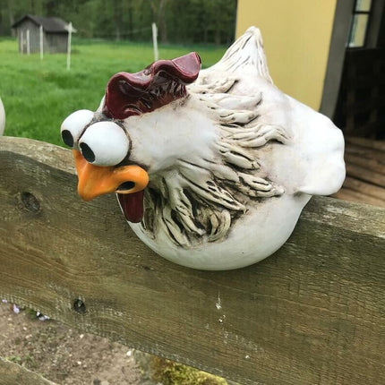 Courtyard Art Decoration Chicken Garden Lawn Statue Side Seat Interior