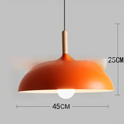 Modern Minimalist Pendant Chandelier – Colourful Ceiling Light (32cm / 35cm / 45cm)