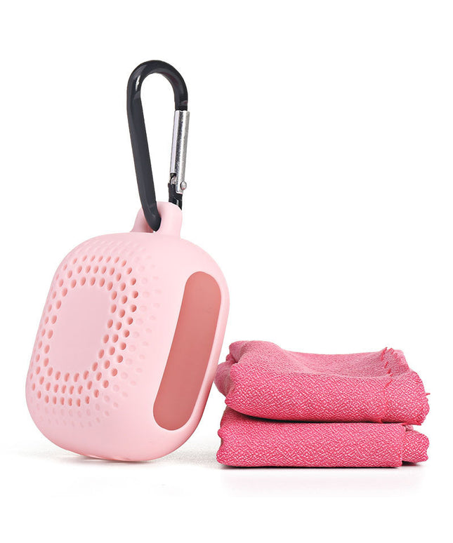 Quick-drying Towel Sweat-absorbent Gym Cold Towel Outdoor Sports Towel Mini Travel Portable Silicone Suit