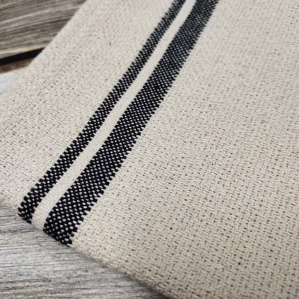 Absorbent Cotton Tea Towel – Classic Stripe Kitchen Cloth | Ikeame