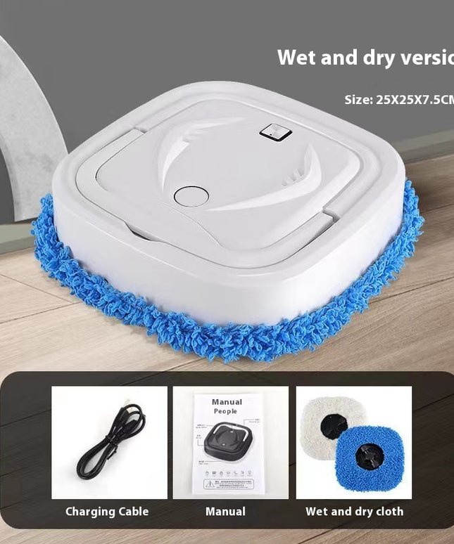 Smart Wet & Dry Sweeper – USB Rechargeable Mopping Robot | Ikeame