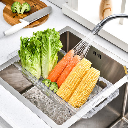 Expandable Sink Drain Basket Over Sink Colander