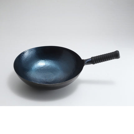 One-Piece Iron Wok – Non-Stick Uncoated Frying Pan | Ikeame