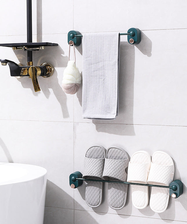 Perforation-Free Towel Rack | Adhesive Wall Mounted Towel Holder