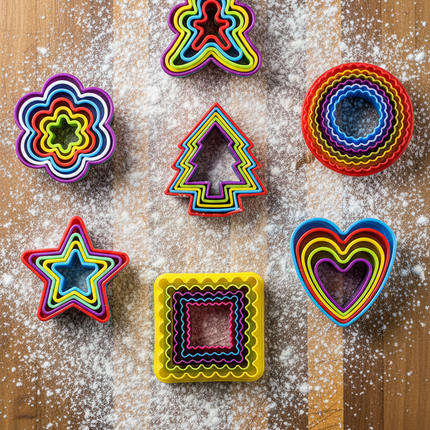 Meta Title: Rainbow Cookie Cutters 🌈 – 7 Shapes for Fun Baking