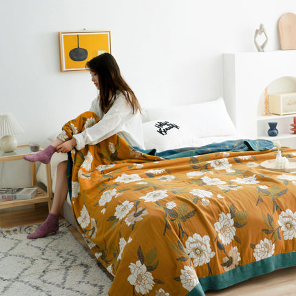 Cotton Gauze Blanket | 5 Layer Soft Summer Quilt