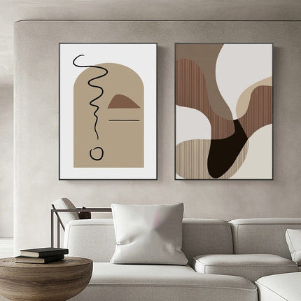 Living room sofa background wall decorative painting mural – Trendy & Practical for Daily Living