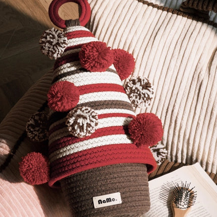 Pine Tree Woven Storage Basket Decorative Organiser