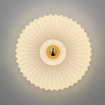 French-Style Bauhaus Glass Wall Lamp – Nordic Iron & Glass Wall Light