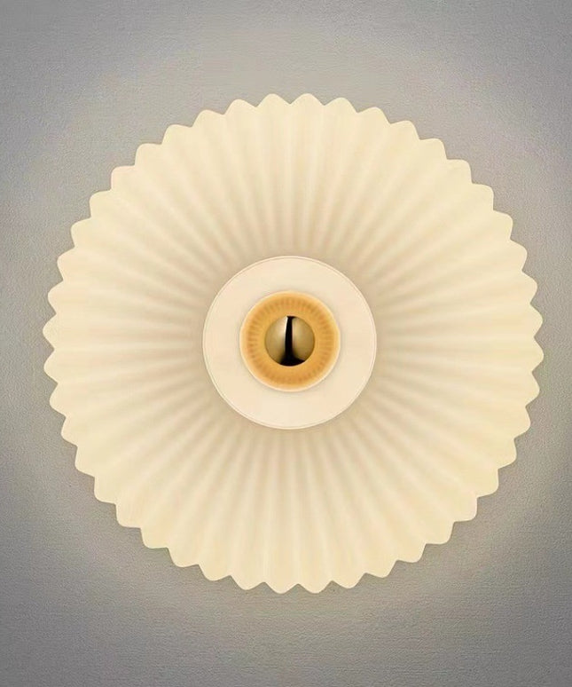 French-Style Bauhaus Glass Wall Lamp – Nordic Iron & Glass Wall Light