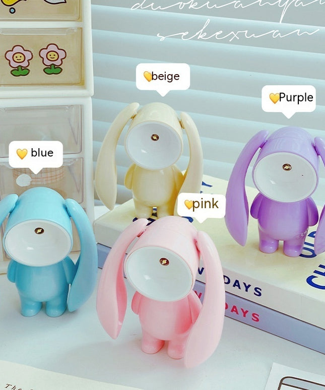Rabbit Led Mini Small Table Household Desk Small Night Lamp