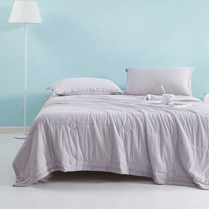Cooling Ice Silk Quilt | Lightweight Summer Blanket
