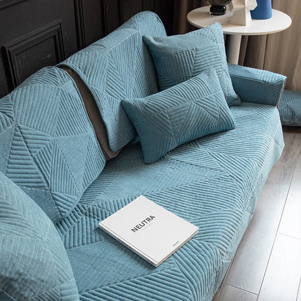 All-season anti-skid fabric sofa mat – Trendy & Practical for Daily Living