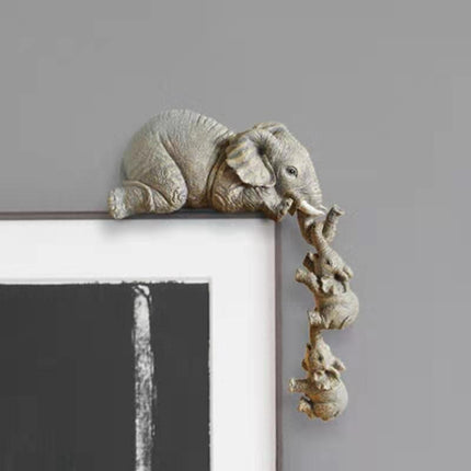 Elephant Decor Set | Resin Hanging Décor