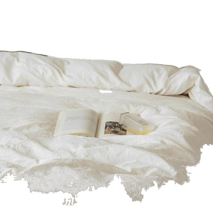 Cotton Bedding Set | Double Layer Soft Minimalist Duvet Cover