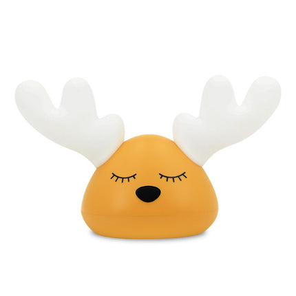 Deer Antlers LED Night Light – Rechargeable Silicone | Colour-Changing