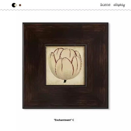 Silent style middle-ancient art decorative painting living room wall painting restaurant wallpaper bedroom bedside painting – Trendy & Practical for Daily Living