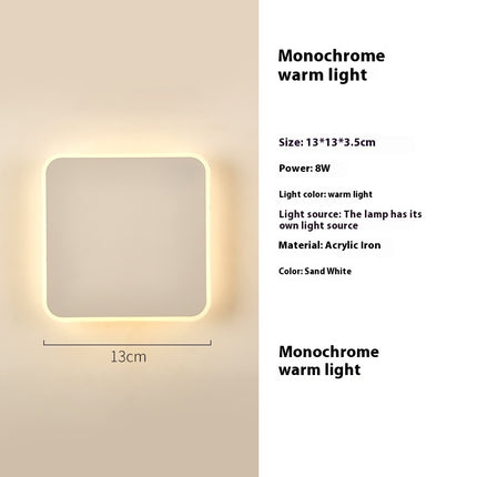 Modern LED Wall Lamp Bedroom Bedside Lamp