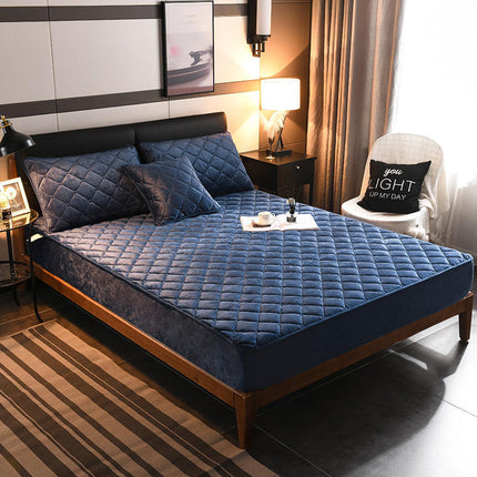 Crystal velvet thickened bedspread simmons mattress cover bedspread – Trendy & Practical for Daily Living