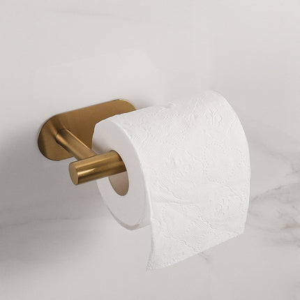 Stainless Steel Toilet Paper Holder Punch-free Kitchen Bathroom Roll Stand