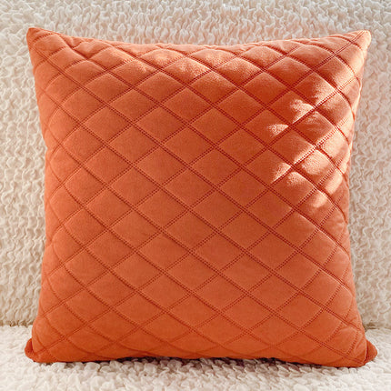Modern Minimalist Velvet Cushion Covers – Pink, Blue, Gold, Orange, Green, or Sky Blue ✨