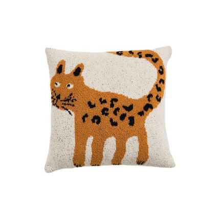 Spotted Leopard Blanket & Matching 45x45cm Cushion Cover