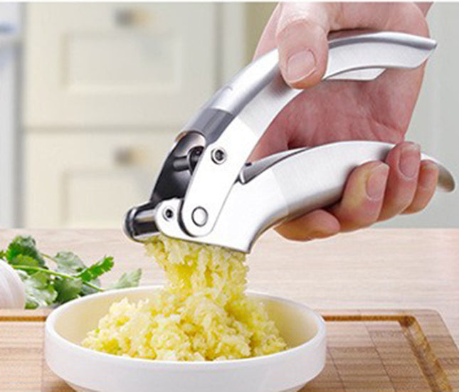 Stainless Steel Garlic Press 🧄 – Manual, Durable & Easy to Clean