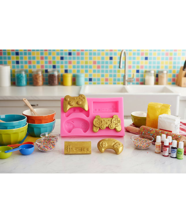 Game Controller Baking Mould 🎮 – 4 Designs, Silicone