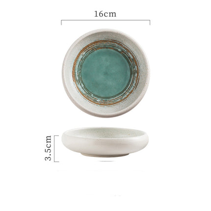 Small Dish Seasoning Ceramic Circular