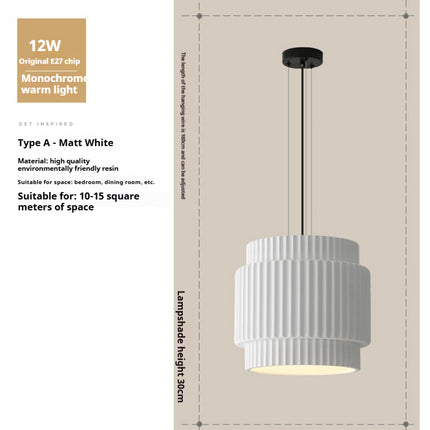 Nordic Style Ceiling Light – Pendant & Flush Mount | 4 Colours