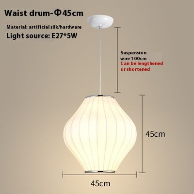 Fabric Dining Roomliving Room Chandelier Lantern Lamp